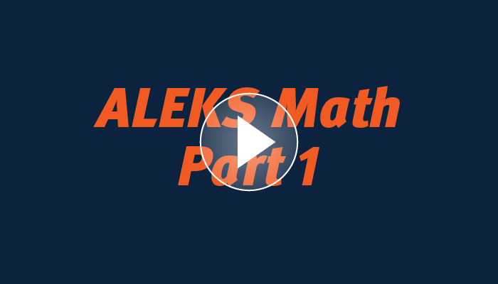 ALEKS math part 1 video