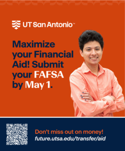 Maximize your Financial Aid! Submit your FAFSA by May 1.
