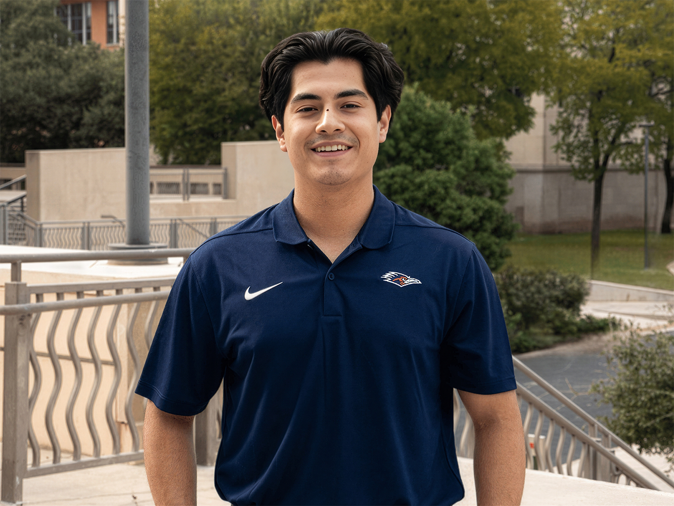 Emilio Ortiz Muñoz on UT San Antonio Main Campus.