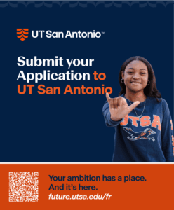 Submit your application to UT San Antonio