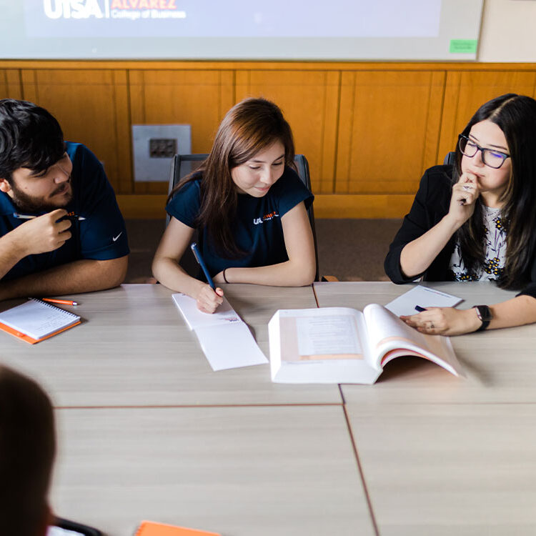 Student group project at UTSA