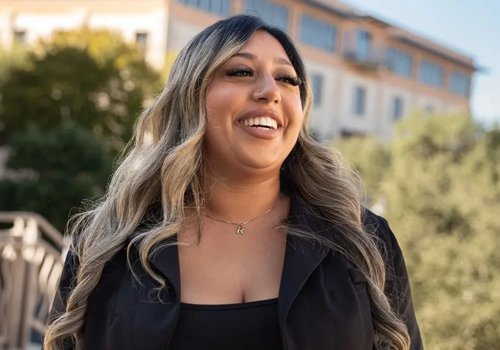 Sophia Kayani on UT San Antonio main campus.