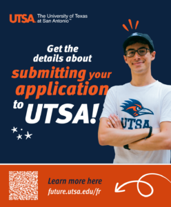 Get the details about submitting your application to UTSA shareable graphic