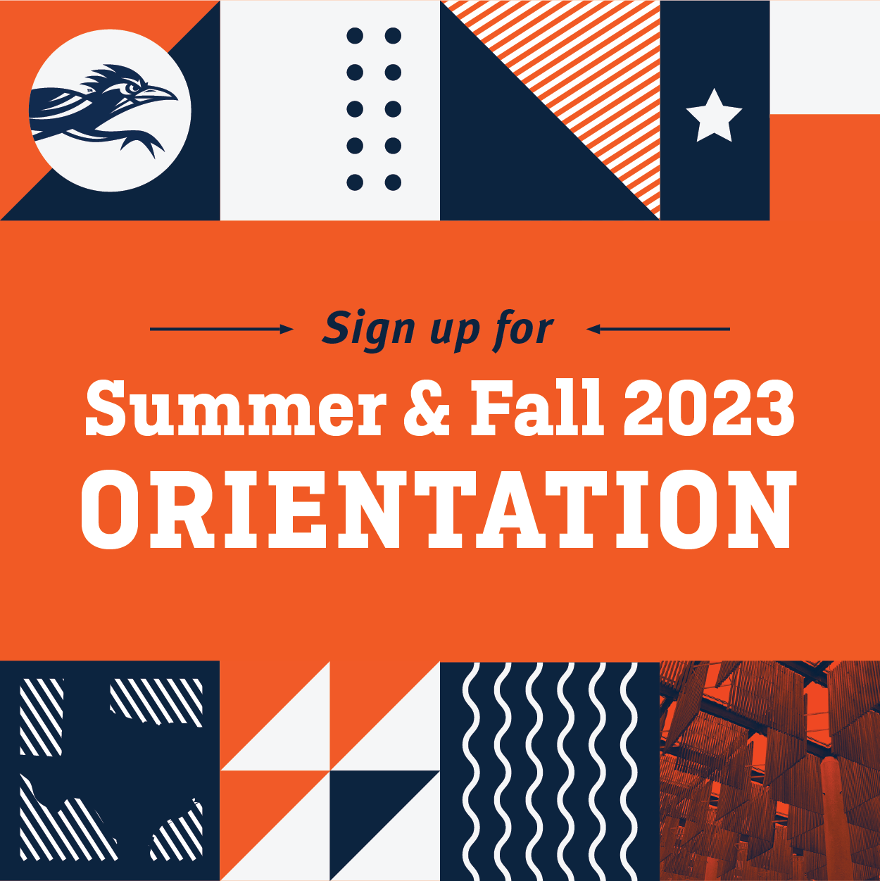 Sign up for orientation!