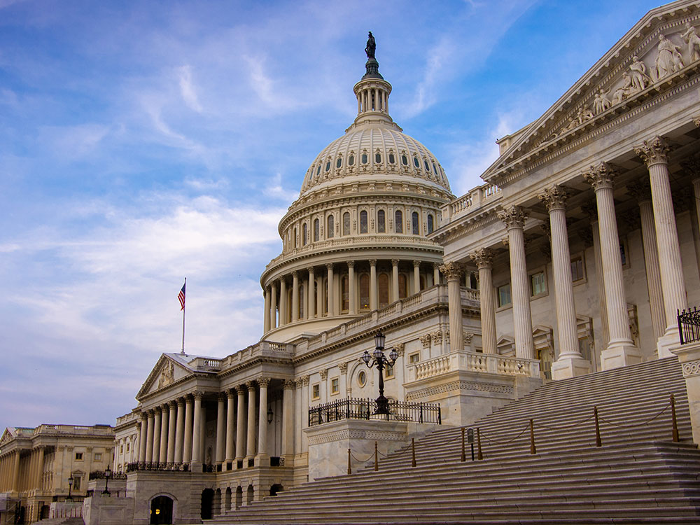 United States capitol building.